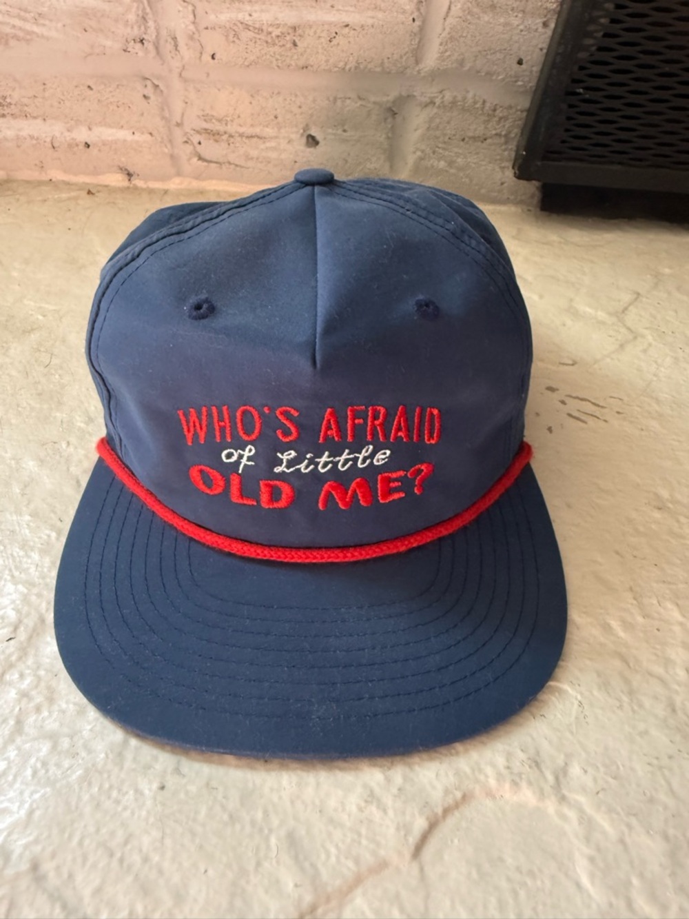 Taylor Swift TTPD Navy Embroidered Hat 🧢